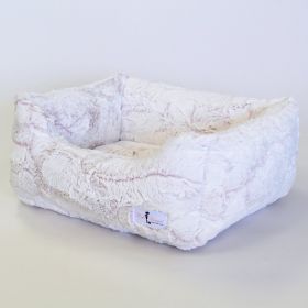 Whisper Dog Bed (Color: Baby Pink, size: LG)