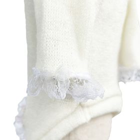Dog Sweater Lil Lamb (Color: Ivory, size: XS)