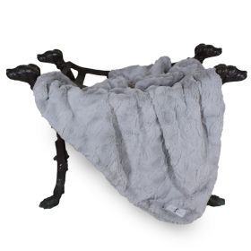 Dog Blanket Bella (Color: Silver, size: SM)