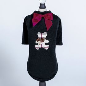 Dog Tee Burberry (Color: Baby Blue, size: SM)