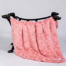 Dog Blankets Cuddle (Color: Peach, size: SM)