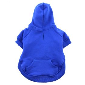 Blue Dog Hoodie (size: X-Small)
