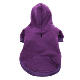Purple Dog Hoodie (size: X-Small)