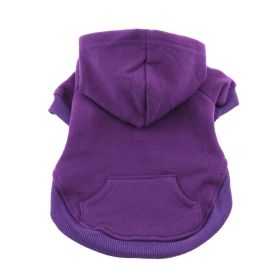 Purple Dog Hoodie (size: X-Small)
