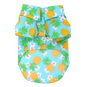 Hawaiian Camp Shirt - Pineapple Luau (size: XX-Small)