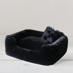 Dog Bed Gray (Color: Black)