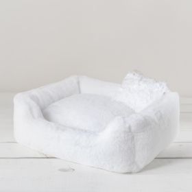 Dog Bed Gray (Color: White)