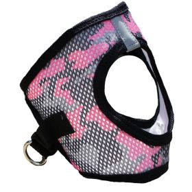 Dog Harness Pink Camo (size: X-Small)