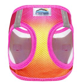 American River Harness Pink and Orange (size: X-Small)