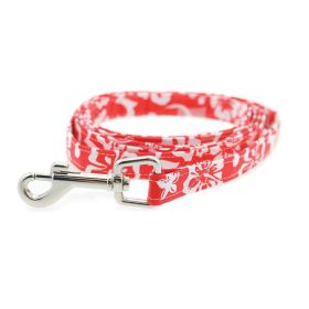 Dog Harness Hawaiian Red (size: small)