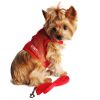 Dog Harness Solid Red