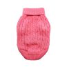 Pink Dog Sweater Cotton