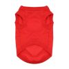 Cotton Dog Tanks Scarlet Red