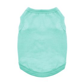 Cotton Dog Tanks Teal (size: small)