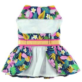 Floral Dog Dress (size: large)