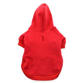 Red Dog Hoodie (size: small)