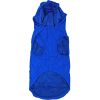 Dog Packable Raincoat Blue