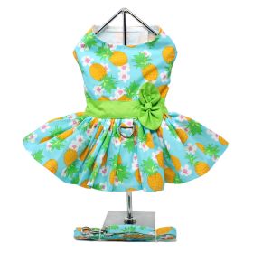 Dog Harness Dress Pineapple (size: XLarge)