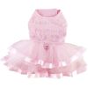 Pink Ruffles Dog Dress