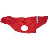 Dog Packable Raincoat Red
