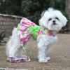 Floral Dog Harness Dress