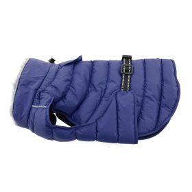 Puffer Coat Blue (size: medium)