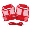 Dog Harness Solid Red