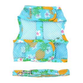 Dog Harness Pineapple (size: medium)