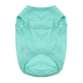 Cotton Dog Tanks Teal (size: medium)