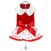 Candy Cane Dress with Leash