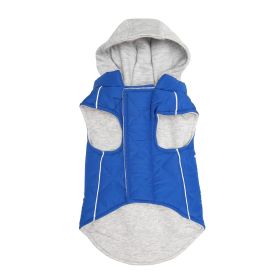 Dog Hoodie Royal Blue (size: medium)