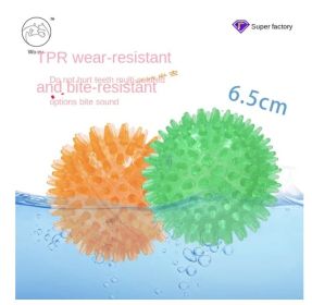 Puppy Molar Spike Toy (colour: 6.5CM blue 2pcs)