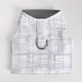 Dog Harness Gia (Color: Silver, size: SM)