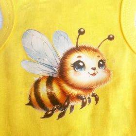 Dog Dress Dainty (Color: Yellow, size: MD)