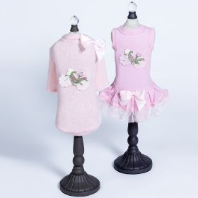 Dog Dress Bicycle (Color: Pink, size: MD)