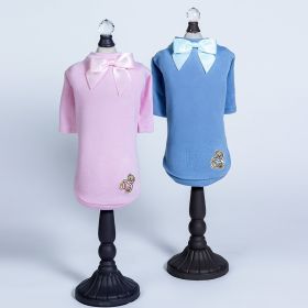 Dog Tee Baby Bear (Color: Baby Pink, size: XXS)