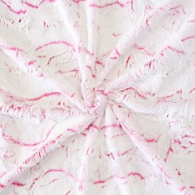 Whisper Dog Blanket (Color: Fuchsia, size: Throw)