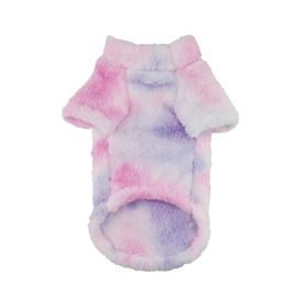 Tie Dye Pink Purple Pullover (size: X-Small)