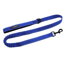 Soft Pull Traffic Dog Leash (Color: Cobalt Blue)