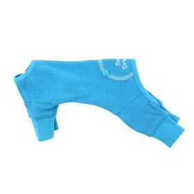 Blue Sweet Dreams Thermal Pajamas (size: X-Small)