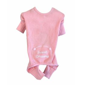 Pink Warm Dog Pajamas] (size: X-Small)