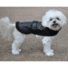Black Top Flight Coat (size: medium)