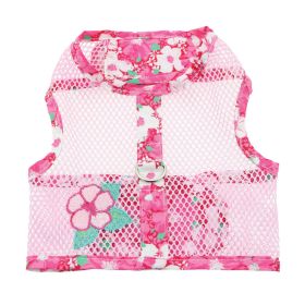 Cool Mesh Harness Hawaiian Hibiscus - Pink (size: small)