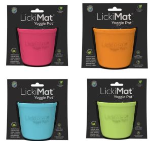 Lick Mat Pot (Option: Yoggie Pot Red)