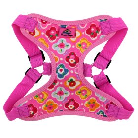 Wrap and Snap Choke Free Dog Harness - Maui Pink (size: medium)