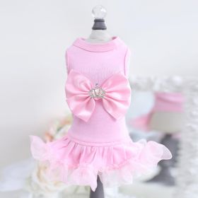 Princess Dog Dress (Color: Pink, size: SM)