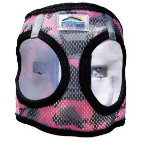 Dog Harness Pink Camo (size: large)