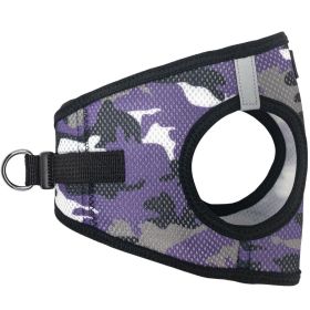 Dog Harness Purple Camo (size: X-Large)