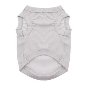 Cotton Dog Tanks Gray (size: 3X-Large)
