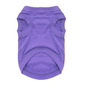 Cotton Dog Tanks Violet (size: 2X-Large)